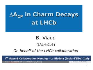 A CP in Charm Decays at LHCb