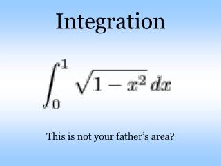 Integration