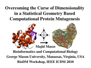 Majid Masso Bioinformatics and Computational Biology