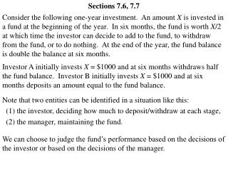 Note that two entities can be identified in a situation like this: