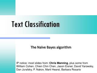 Text Classification