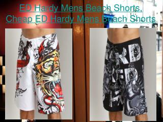ED Hardy Mens Beach Shorts