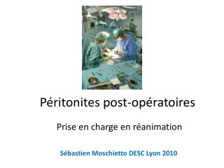 Péritonites post-opératoires