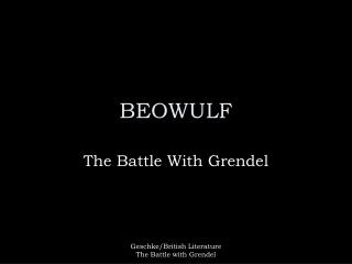 BEOWULF