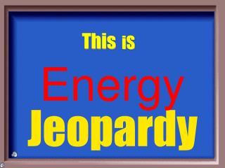 Jeopardy