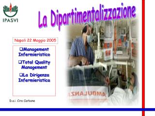 Management Infermieristico Total Quality Management La Dirigenza Infermieristica