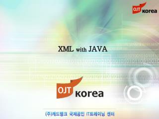 XML with JAVA