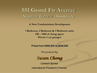 551 Grand Fir Avenue Avignon Terrace - Sunnyvale