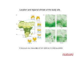 D Verschuren et al. Nature 462 , 637-641 (2009) doi:10.1038/nature08520