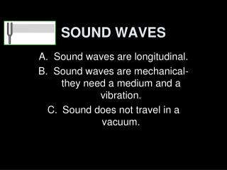 SOUND WAVES