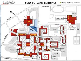 = Spring 2013 c lass locations