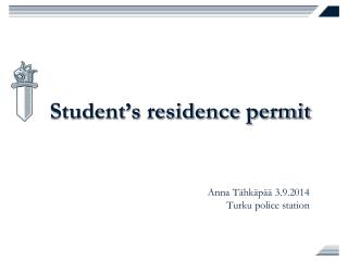 Student’s residence permit