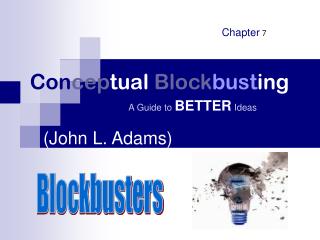 Con cep tual Block bust ing