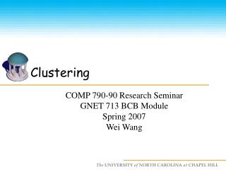 Clustering