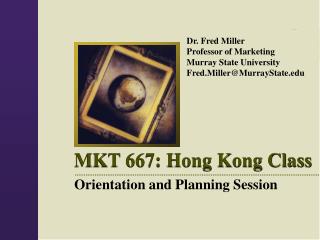 MKT 667: Hong Kong Class