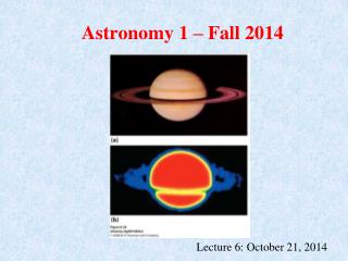 Astronomy 1 – Fall 2014