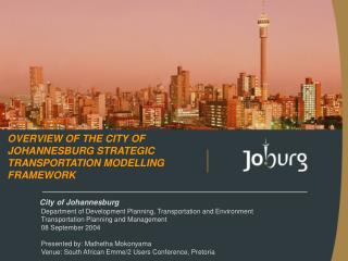 City of Johannesburg