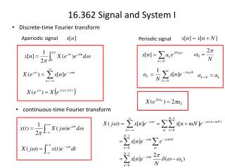 Discrete-time Fourier transform