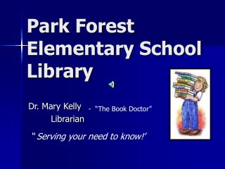 Park Forest Elementary School Library