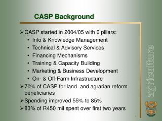 CASP Background