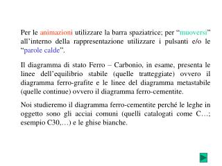 Per l’animazione premere la barra spaziatrice