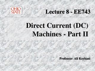 Lecture 8 - EE743