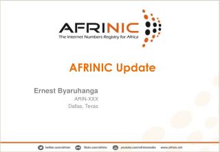 AFRINIC Update