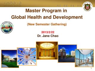 Master Program in Global Health and Development (New Semester Gathering)