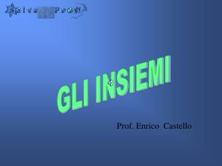 GLI INSIEMI