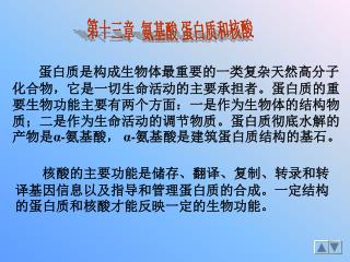 核酸的主要功能是储存、翻译、复制、转录和转译基因信息以及指导和管理蛋白质的合成。一定结构的蛋白质和核酸才能反映一定的生物功能。