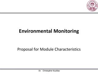 Environmental Monitoring