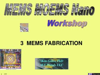 3 MEMS FABRICATION