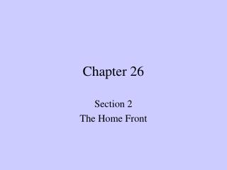 Chapter 26