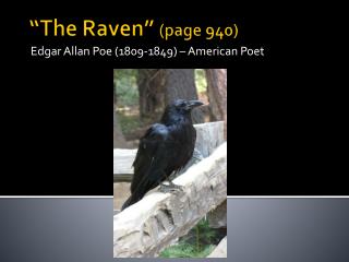 “The Raven ” (page 940)