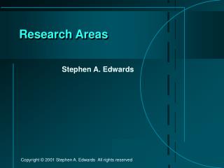 Research Areas