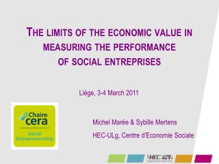 The limits of the economic value in measuring the performance of social entreprises