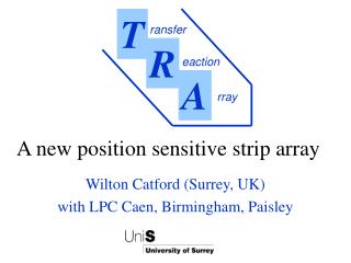A new position sensitive strip array