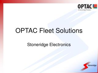 OPTAC Fleet Solutions