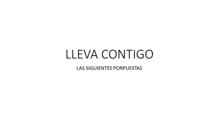 LLEVA CONTIGO