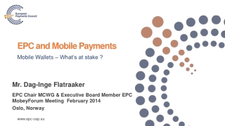 EPC and Mobile Payments