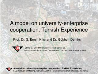 A model on university-enterprise cooperation: Turkish Experience