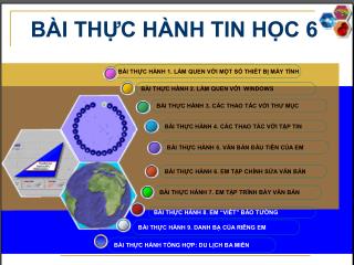 BÀI THỰC HÀNH TIN HỌC 6