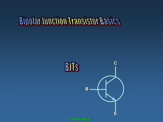 Bipolar Junction Transistor Basics