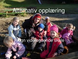 Alternativ opplæring