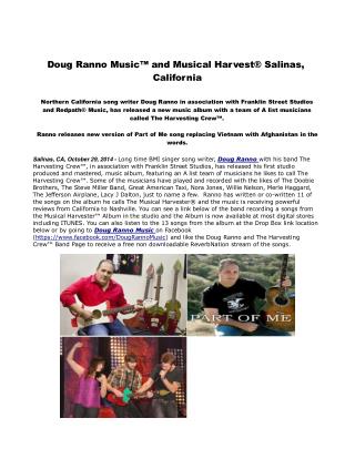 Doug Ranno Music™ and Musical Harvest® Salinas, California