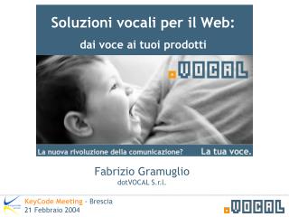 Soluzioni vocali per il Web: dai voce ai tuoi prodotti