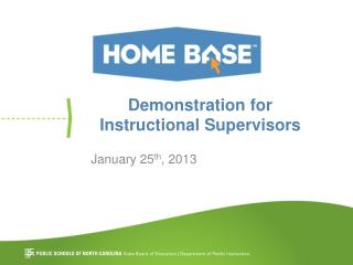 Demonstration for Instructional Supervisors