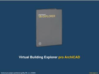 Virtual Building Explorer pro ArchiCAD