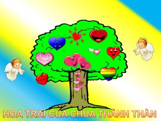 HOA TRÁI CỦA CHÚA THÁNH THẦN