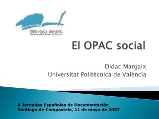 El OPAC social